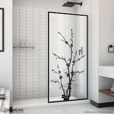 linea blossom shower door dreamline