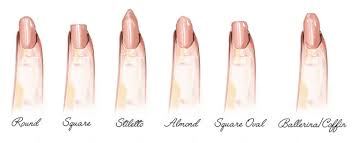 how to create diffe nail shapes at home