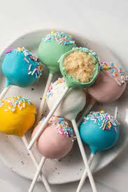 cake pops baked by an introvert