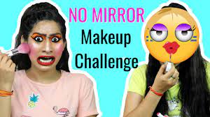 no mirror makeup challenge a big