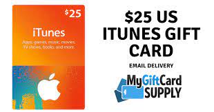 The perfect gift for any occasion. Itunes Gift Card 25 Us Email Delivery Mygiftcardsupply
