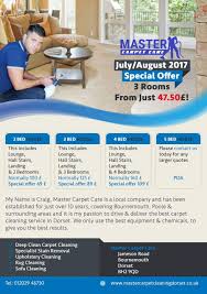 flyer for a carpet cleaning business