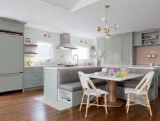 Kitchen booth tables include a wide. 20 Stunning Kitchen Booths And Banquettes Hgtv