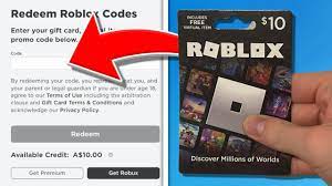 how to redeem a roblox gift card mobile