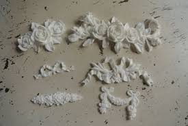 shabby chic resin furniture applique