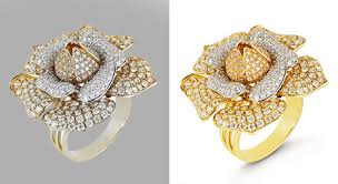 jewelry retouching services high end