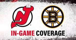 Live Game Blog Devils Vs Bruins New Jersey Devils