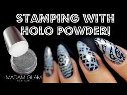 holographic pigment powder for nails