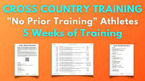 cross country training schedule pdf