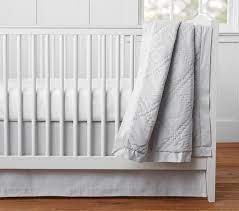 Washed Velvet Baby Bedding Crib
