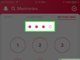 To view my eyes only, swipe up from the camera screen to open memories, then swipe left to the my eyes only tab and enter your passcode. How To Keep Snapchat Memories Private 6 Steps With Pictures