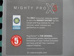 rug doctor mighty pro x3 carpet cleaner