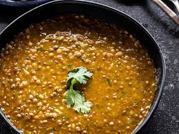 whole masoor dal cook with mi