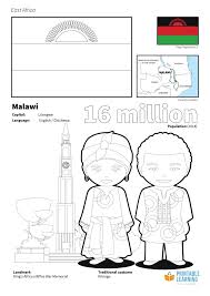 Like, comment and subscribe for more how to. Flag Of Malawi Coloring Page Printable Learning