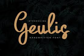 14 free elegant script fonts. Geulis Stylish Font 291694 Script Font Bundles