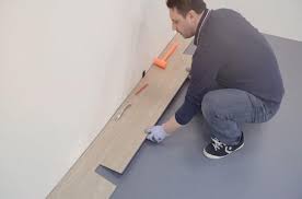 Install flexible vinyl cove baseboard to the walls around the room perimeter using vinyl flooring adhesive or vinyl cove mastic. How To Lay Vinyl Flooring Sheets Tiles And Planks Tarkett