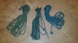 Diy battle ropes are easy to make and you can set them up at your home or outside with almost no effort. I Made Battle Ropes From Some Retired Climbing Ropes For Free Diy