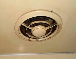If you are handy with some tools and can remove the power from the fan i would take it out of the wall then use a good electrical spray cleaner for the motor and a grease remover for the blades and covers. Removing Cleaning Old Kitchen Exhaust Fan Doityourself Com Community Forums