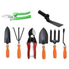 Black Gardening Tools Kit Pi