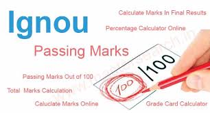 ignou ping marks for beg ba ma