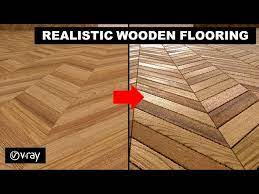 how to make realistic wooden flooring