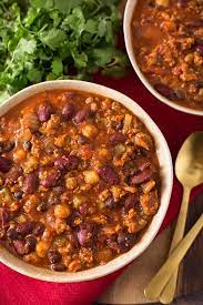 slow cooker turkey chili simply happy