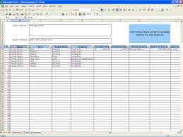 Home Inventory Excel Templates
