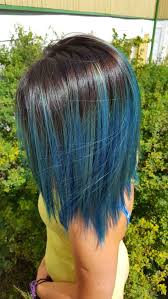 Few things are cuter than an ombre look with bangs. 30 Blue Ombre Hair Color Ideas For Bold Trendsetters