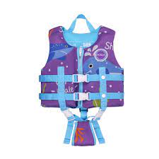 kids swim vest float swimsuit for