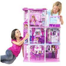 Cho thuê đồ chơi trẻ em - Ngôi nhà búp bê barbie, Bộ này có âm thanh sống  động, to nguyên một góc nhà hoành tráng lắm chứ ko phải nhỏ như