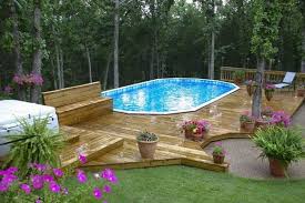 Cool Above Ground Pools With Decks