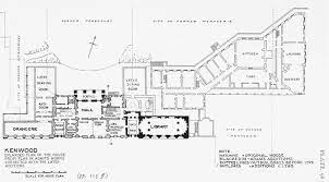 Plate 98 Ken Wood Plan Of The House