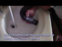 sink drain with a vac
