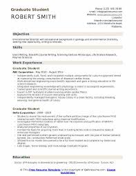 Make sure you choose the right resume format to suit your unique experience and life situation. Graduate Student Resume Samples Qwikresume