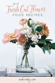 Diy Cut Flower Food Recipes Tips