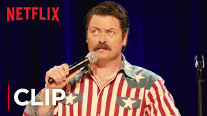 Therefore, you should check this list regularly to see if there are any new movies starring your favourite actor! Nick Offerman American Ham Clip Take The Wheel Netflix Youtube