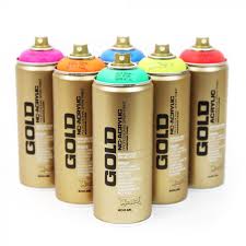 montana gold 400ml spray paints