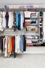 In most houses, a bedroom can usually accommodate a wardrobe, a vanity, and a small bedside table, but small bedrooms typically have even less space for storage. 31 Organizing Tips To Steal For Your Closet Closet Clothes Storage Organizing Walk In Closet Clothes Drawer Organization