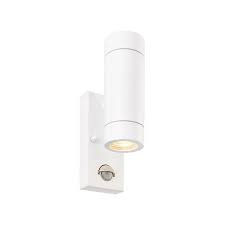 outdoor wall light with pir finished