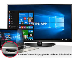 Connect a laptop to a. How To Connect Laptop To Tv Without Hdmi Cable Hdmi Cables Hdmi Digital Tv
