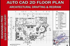 Architectural House Plan In Autocad