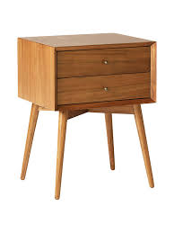 From the rustic brown appearance to the simple design that makes it unique, there is nothing not to love in this nightstand. West Elm Mid Century Bedside Table Fsc Certified Eucalyptus