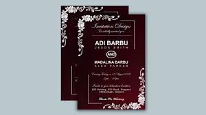 free luxury wedding invitation card