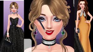 fashion show style makeup and dressup