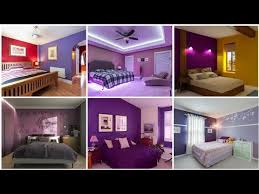 Purple Colour Wall Painting Ideas