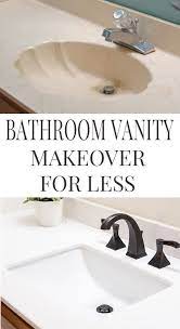 bathroom vanity redo diy bathroom reno