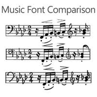 Musical font is a common type of entertainment font primarily for commercial use. 1000 Music Fonts
