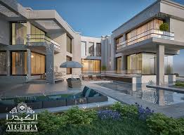 Fortunately, one of cinderella's best friends elsa, is a good interiors designer. Modern Villa Design Algedra Interior Design