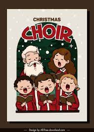 christmas banner template church choir