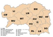 Tripadvisors steiermark karte mit hotels, pensionen und hostels: Liste Der Politischen Bezirke Der Steiermark Wikipedia